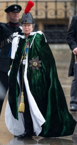 Princess Anne's ceremonial robe